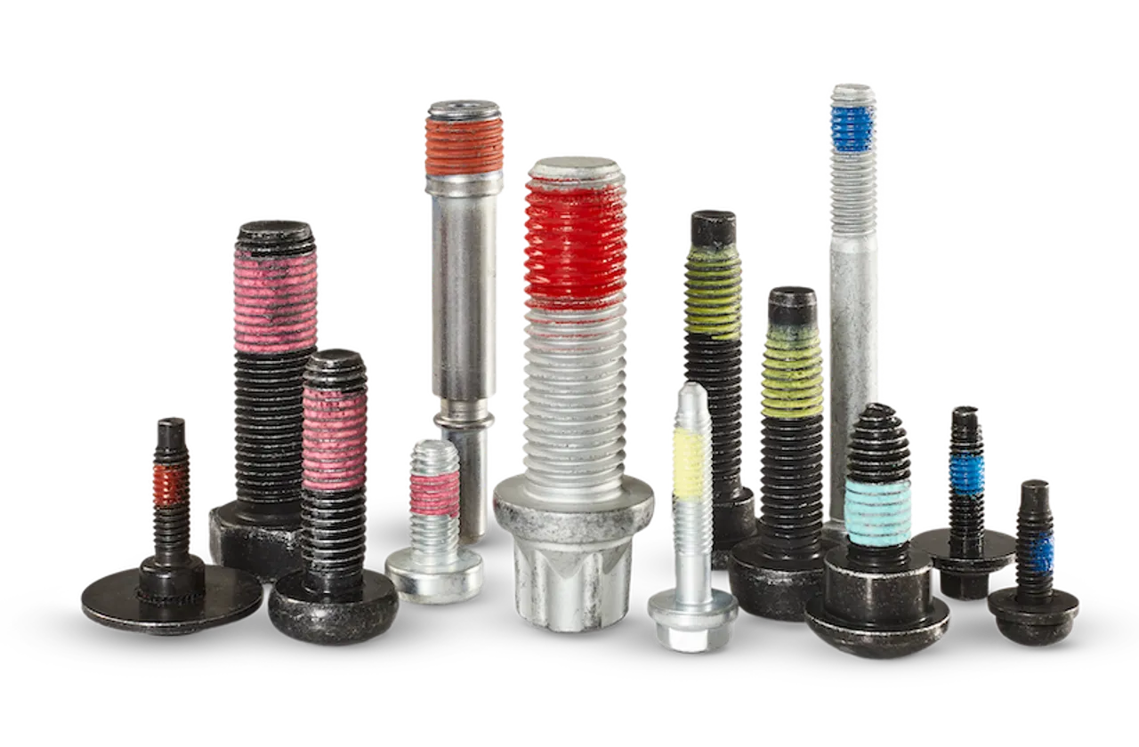 Screws Bolts With Patches And Thread Lubrications